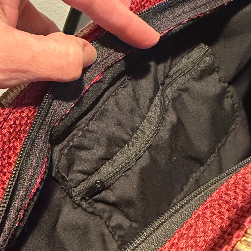 Authentic Ghanean Colorful Patchwork Tote Bag - image 7